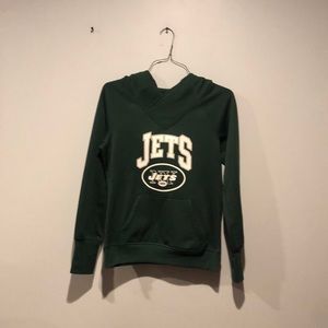 New York Jets NFL Team Apparel Nike Therma-Fit Hooded Sweatshirt